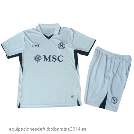 Nuevo 2ª Conjunto De Hombre Napoli 24/25 Blanco Baratas